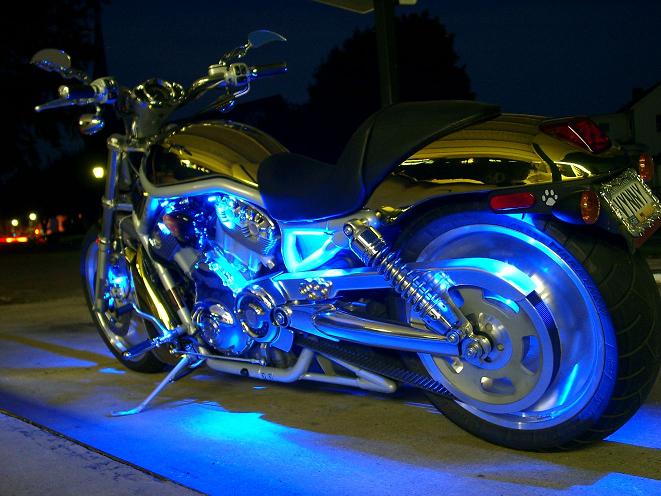 RGB Custom Motorcycle Lighting with Brake Function – SII - ALPHA LED